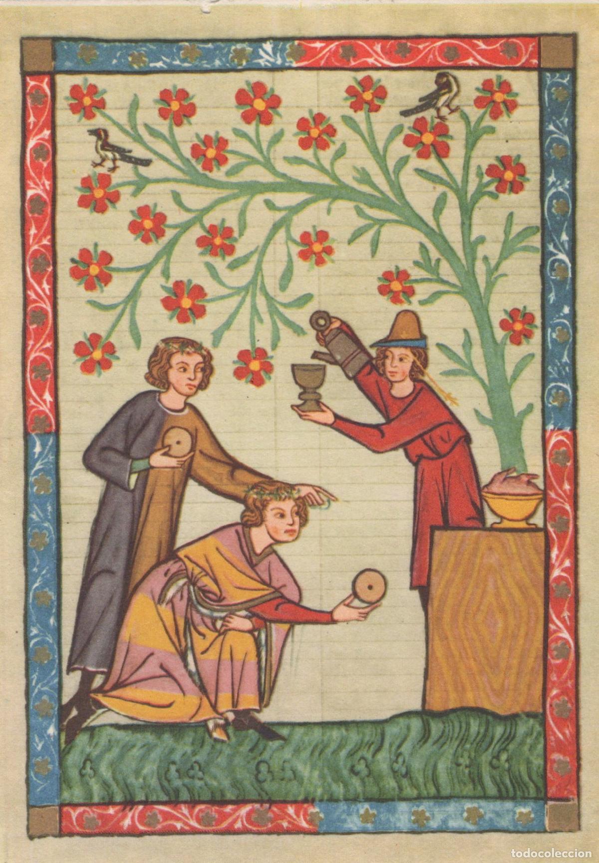 Cartes Postales: Germany Baden Baden Medieval Scene With Three Figures Under A Unposted *YAU575