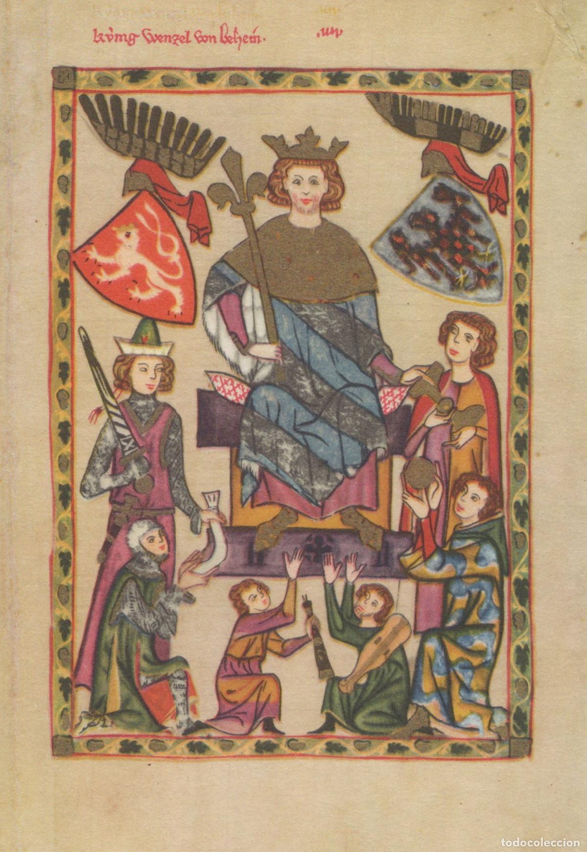 Cartes Postales: Germany Baden Baden King Wenzel of Bohemia Medieval Minnes&auml;nger Unposted *YAU585