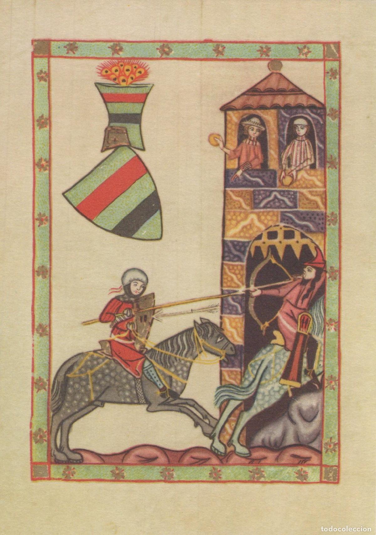 Postkarten: Germany Baden Baden Medieval Knights On Horseback With Bows and Unposted *YAU595