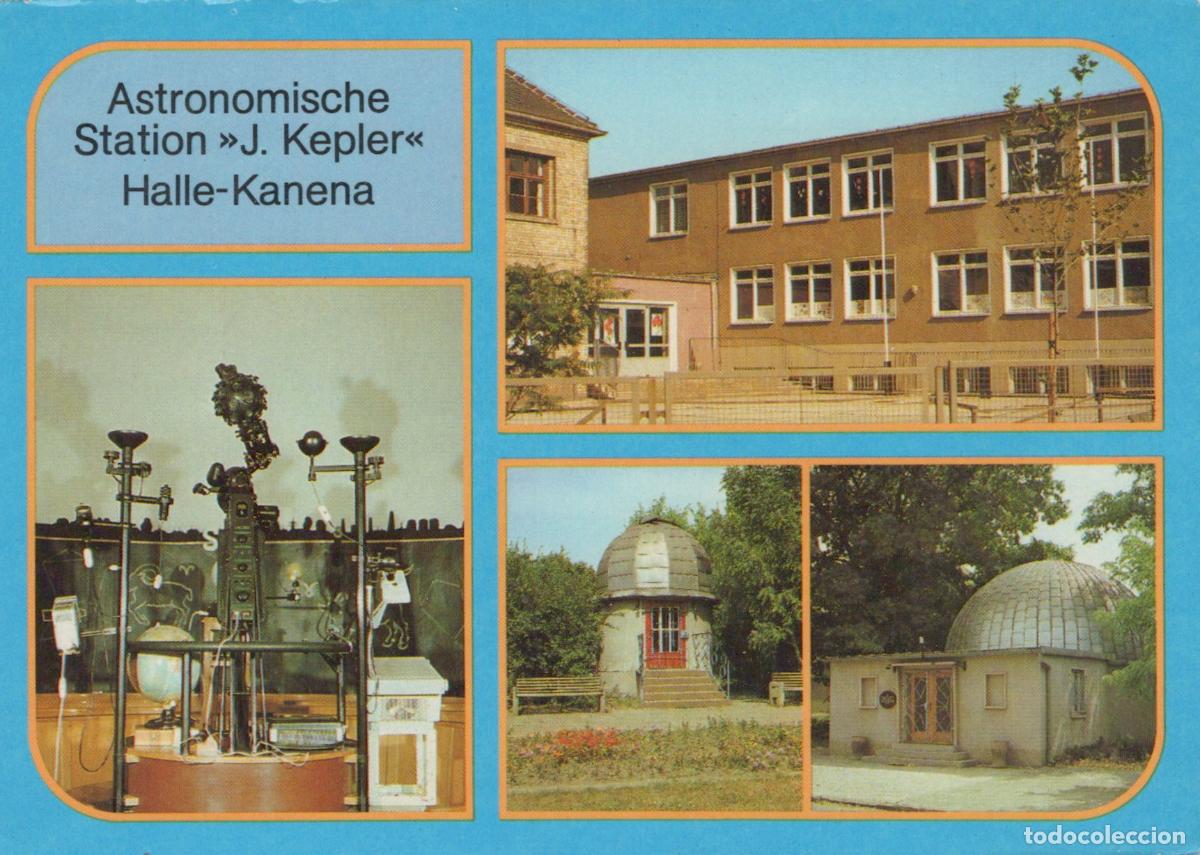 Postkarten: Germany Halle Kanena Astronomical Station J Kepler Polytechnic Unposted *YAT085