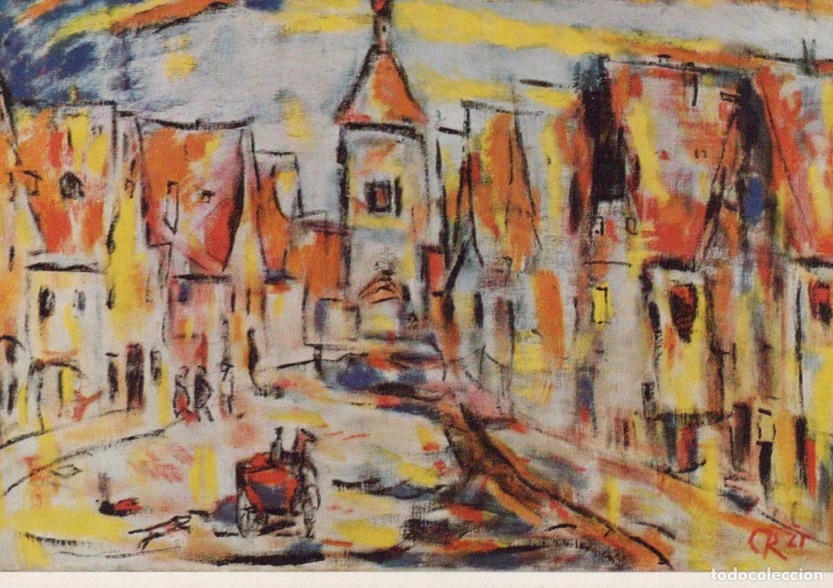 Postkarten: Germany Rothenburg Ob der Tauber Rothenburg Christian Rohlfs Unposted *YAU851