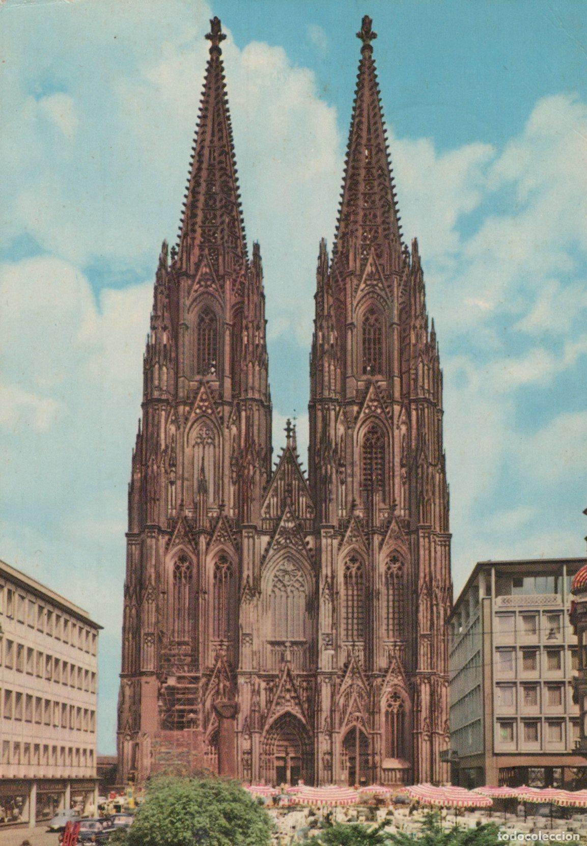 Postkarten: Germany Cologne Cathedral Gothic Architecture Cityscape *YAT126