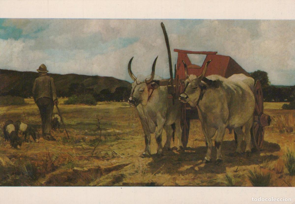 Postkarten: Italy Florence Tuscany Maremma Giovanni Fattori Oxen Cart Unposted *YAU665