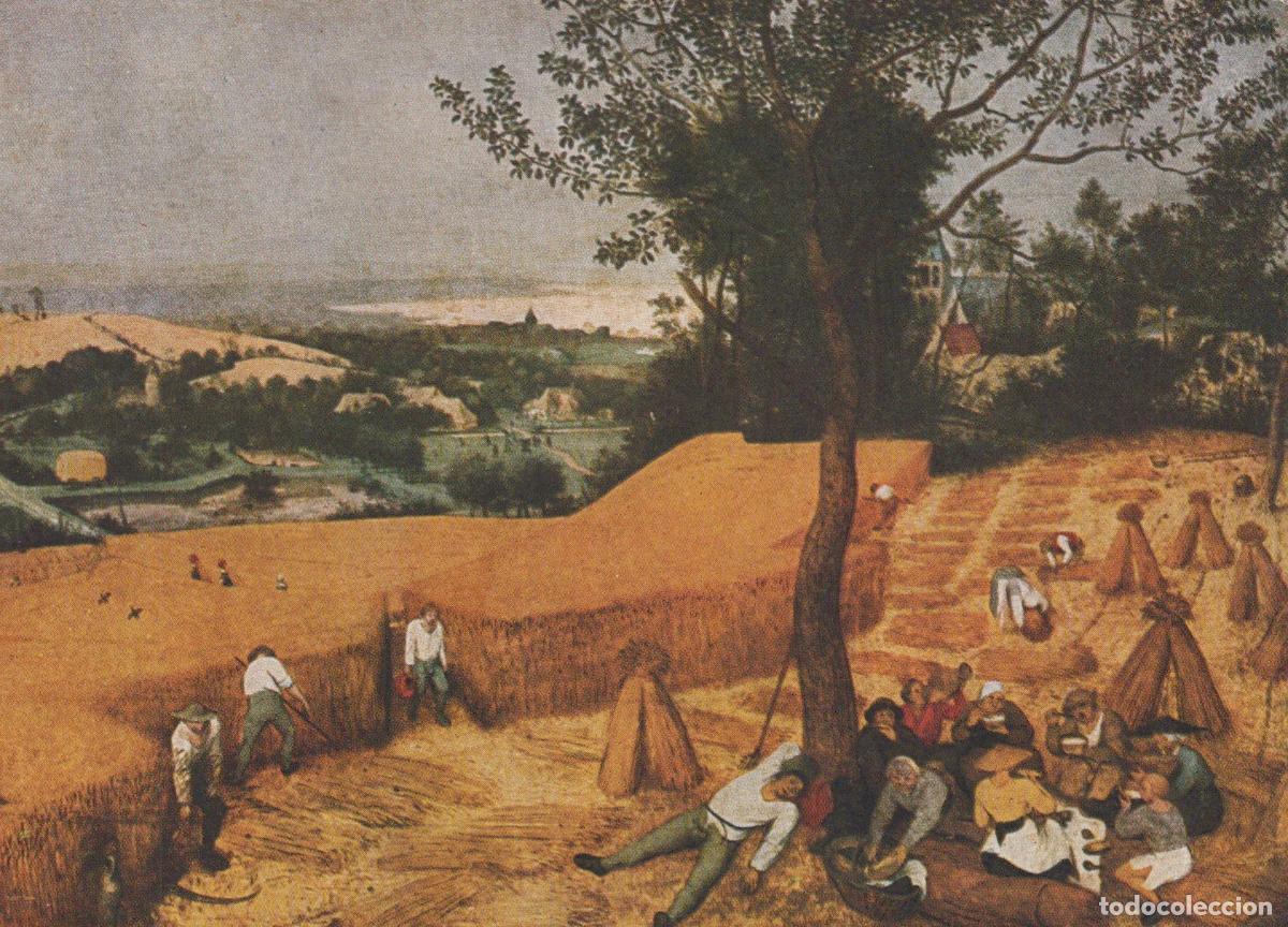Postkarten: France Paris Flemish School Pieter Brueghel the Harvesters Unposted *YAU680