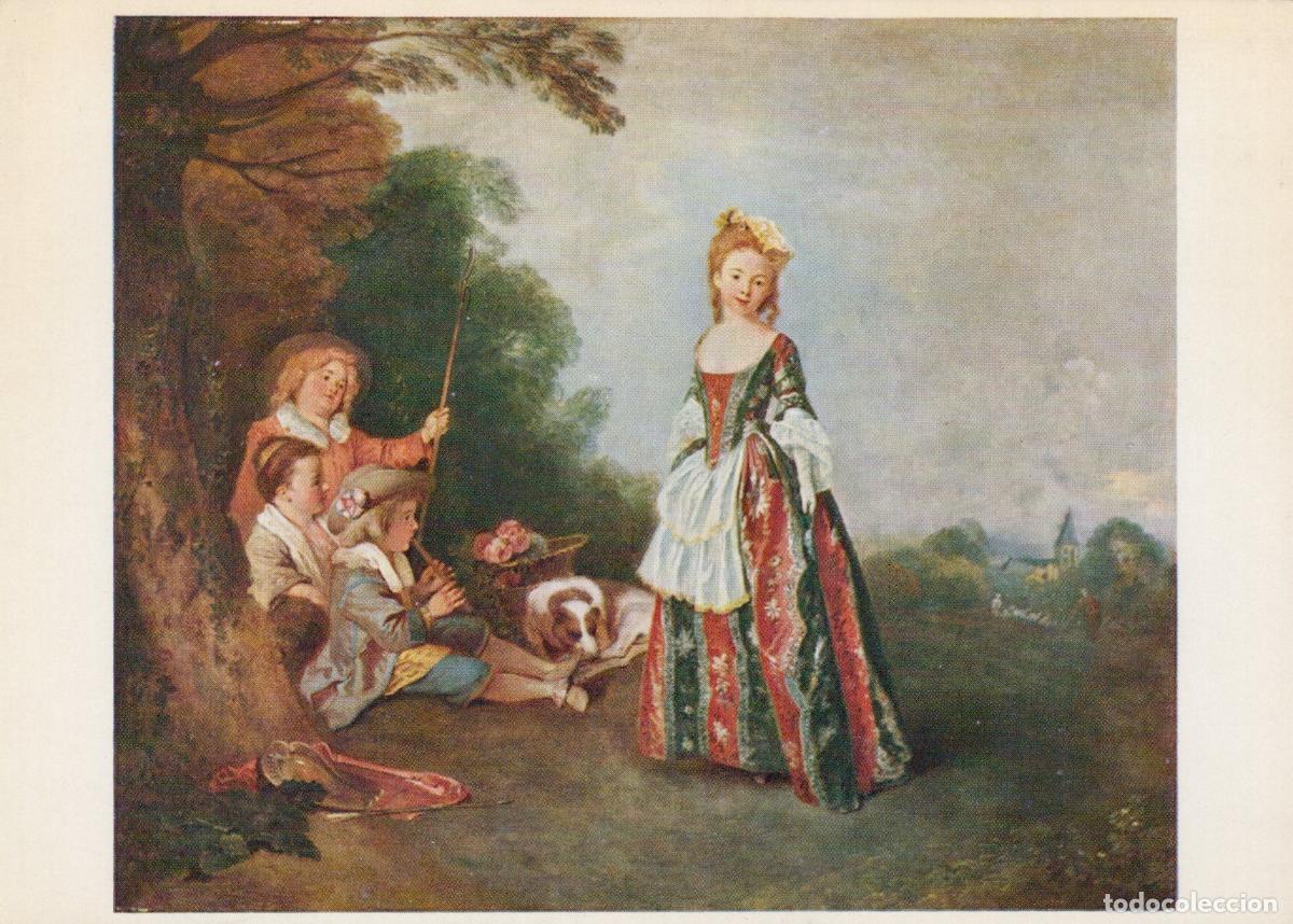 Cartoline: Germany Berlin Antoine Watteau der Tanz the Dance Rococo Unposted *YAU685