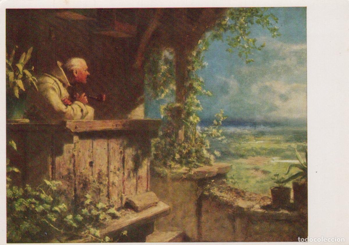 Postais: Germany Munich Monk Smoking Pipe On Balcony Overlooking Unposted *YAU931