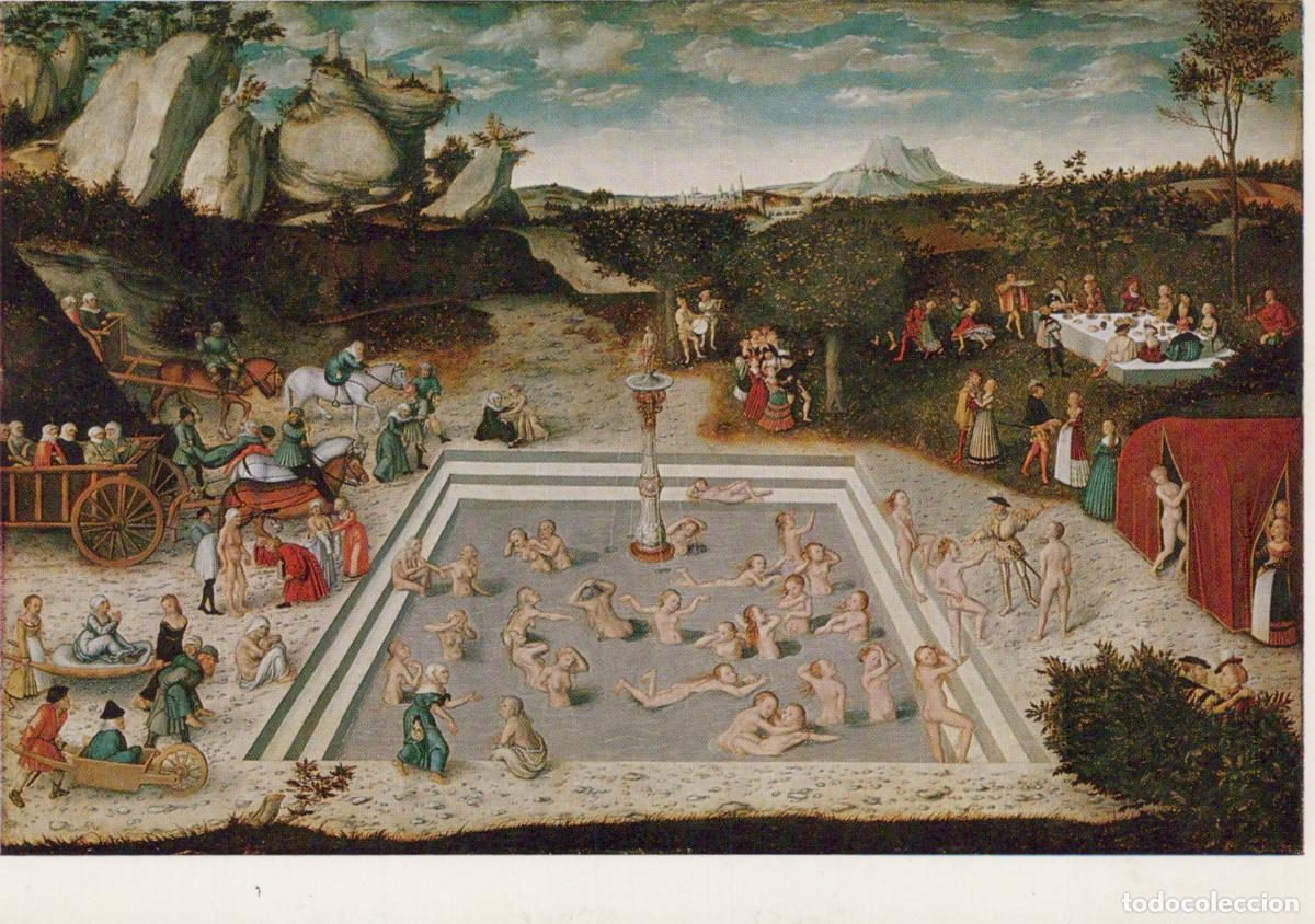 Cartes Postales: Germany Berlin Lucas Cranach the Elder the Fountain of Youth Unposted *YAU700