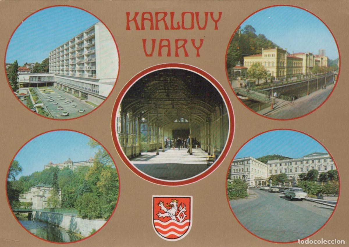 Postales: Slovakia Karlovy Vary Czechoslovakia Multi View Sanatoriums Unposted *YAT083