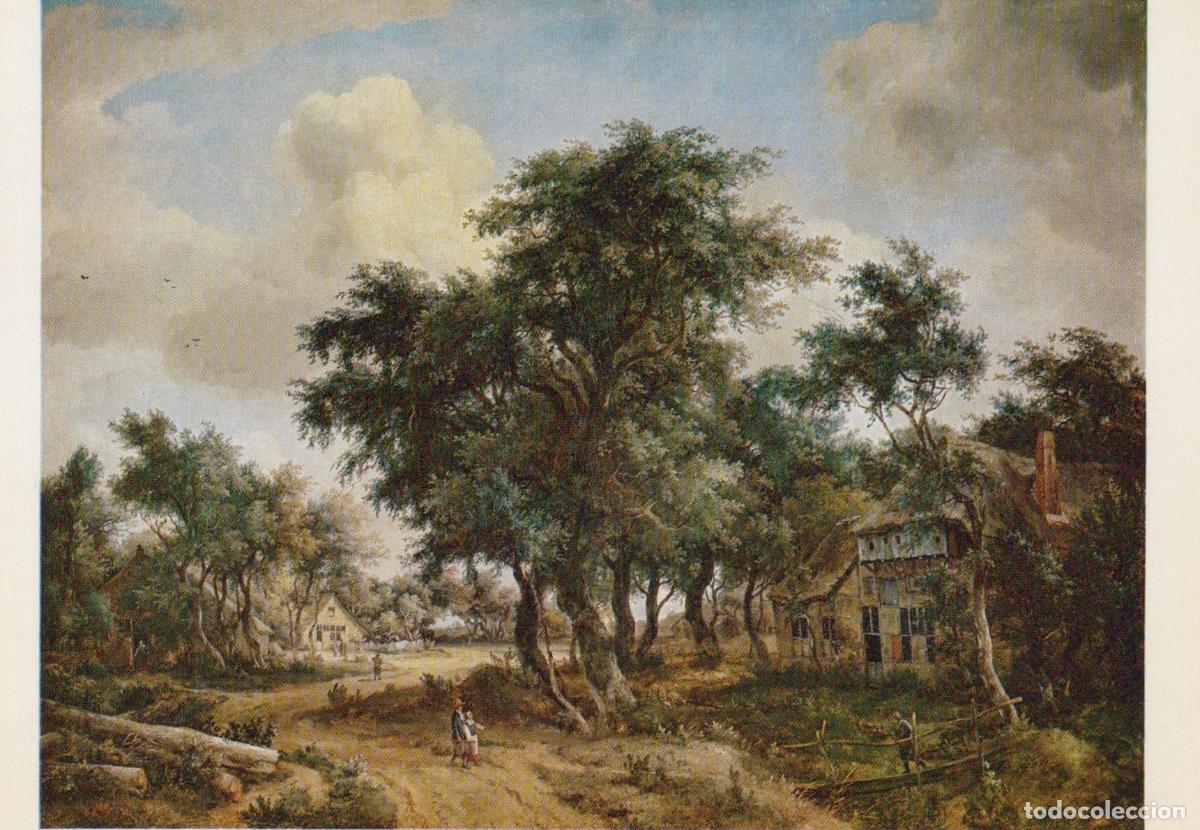 Postcards: Germany Berlin Meindert Hobbema Painting Path Between Trees and Unposted *YAU977