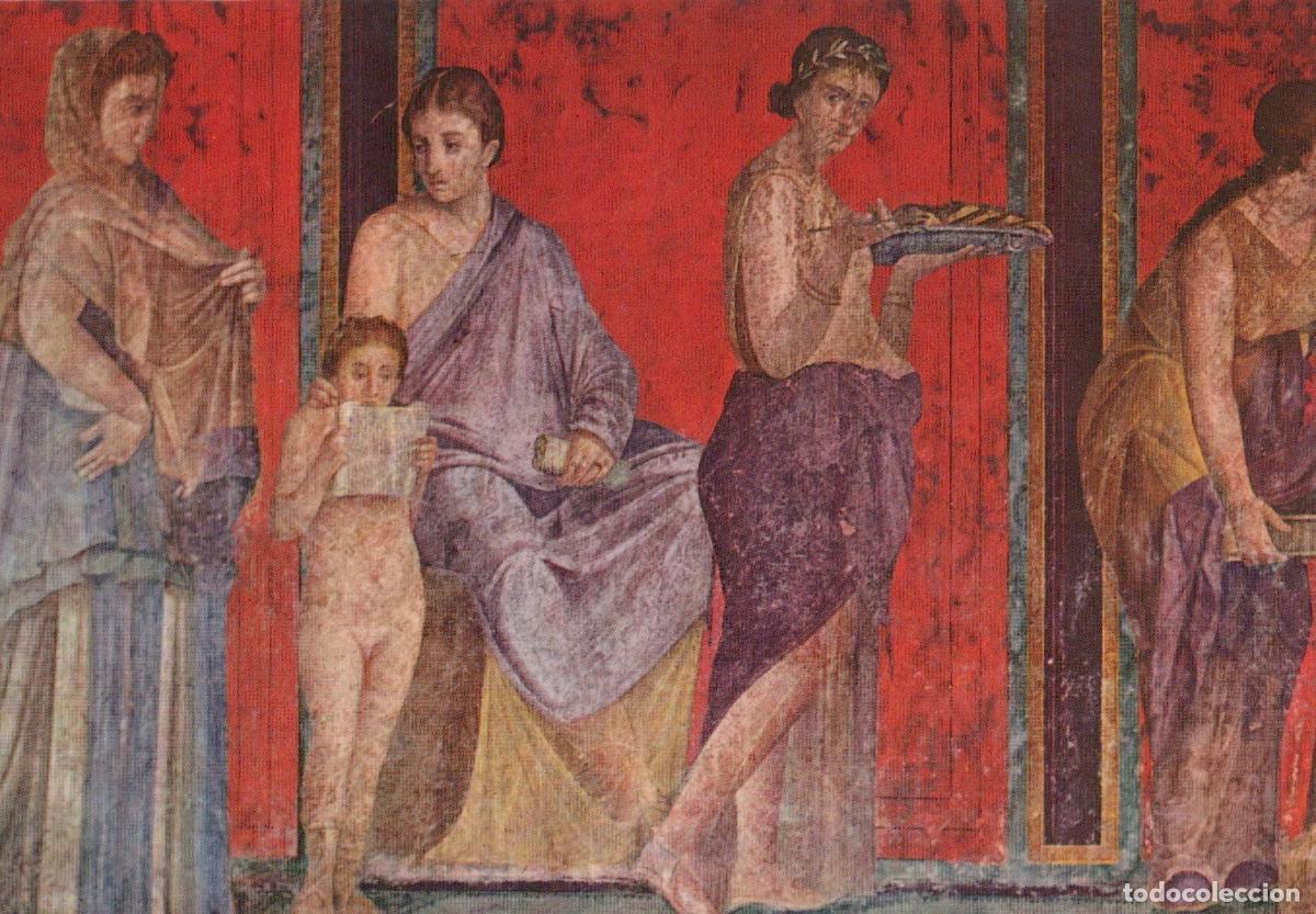 Postales: Italy Pompeii Villa Dei Misteri the Reading of the Ritual Unposted *YAU744
