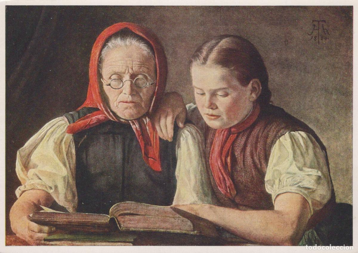 Cartoline: Germany Karlsruhe Hans Thoma the Artist S Mother and Sister Unposted *YAU878