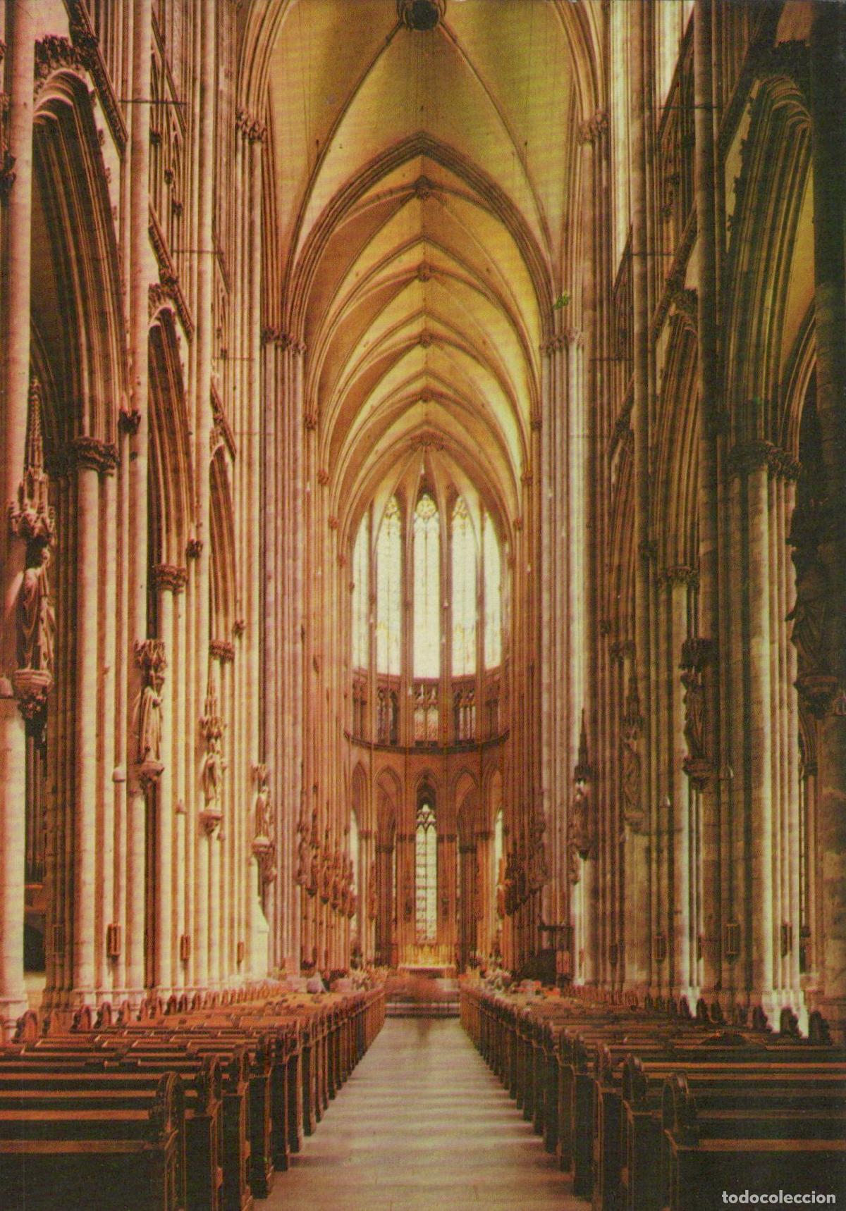 Cartes Postales: Germany Cologne Cathedral Interior *YAT198