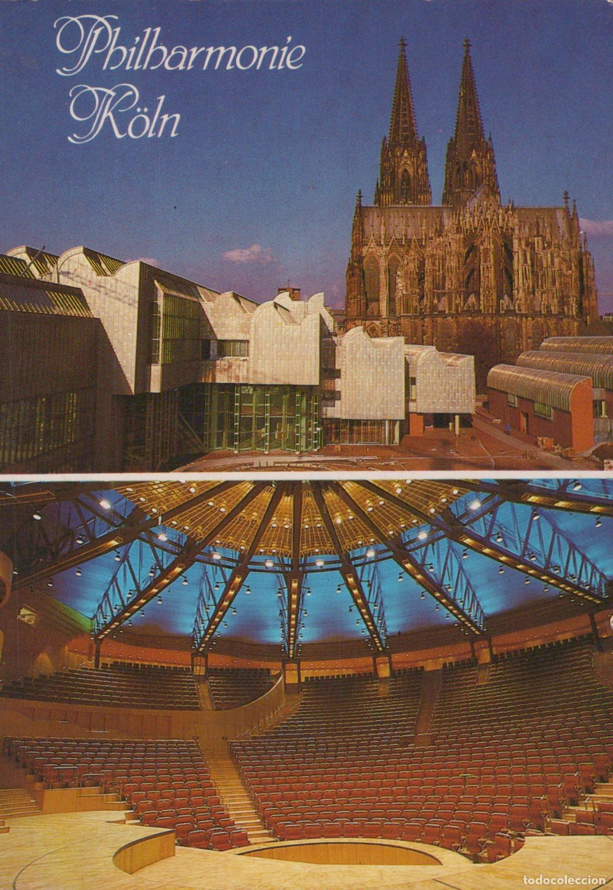 Cartes Postales: Germany Cologne Philharmonie Concert Hall Interior Exterior With *YAT203