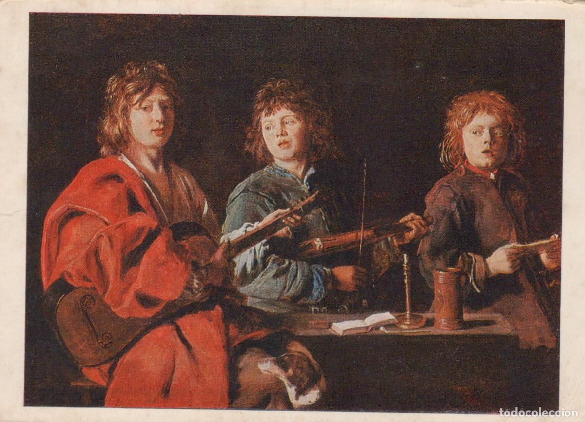 Cartes Postales: France Paris Antoine le Nain Young Musicians French School Unposted *YAU769