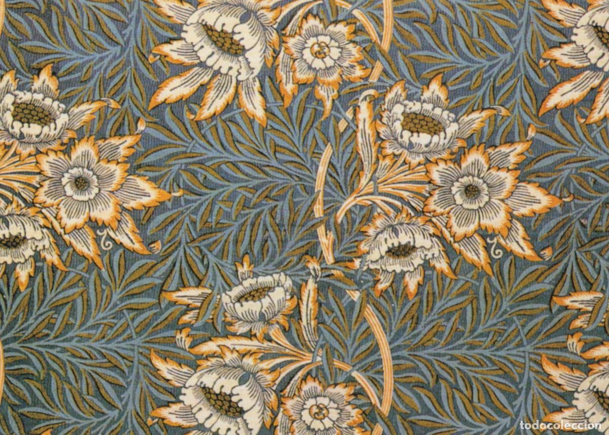 Cartes Postales: United Kingdom London William Morris Pattern For Cotton Print Unposted *YAU779