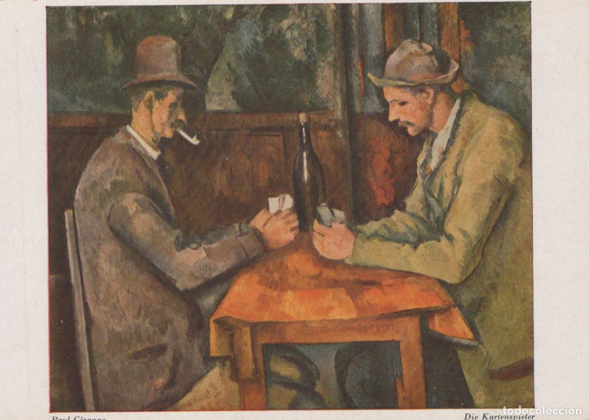 Postcards: Germany Starnberg Paul C&eacute;zanne the Card Players Art Painting Unposted *YAU913