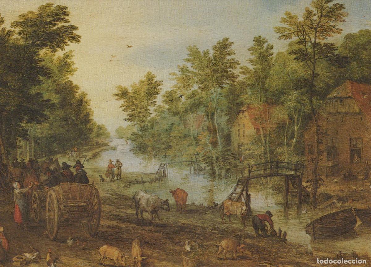 Cartes Postales: Germany Schlei&szlig;heim Jan Brueghel the Elder Busy Street By A Unposted *YAU789