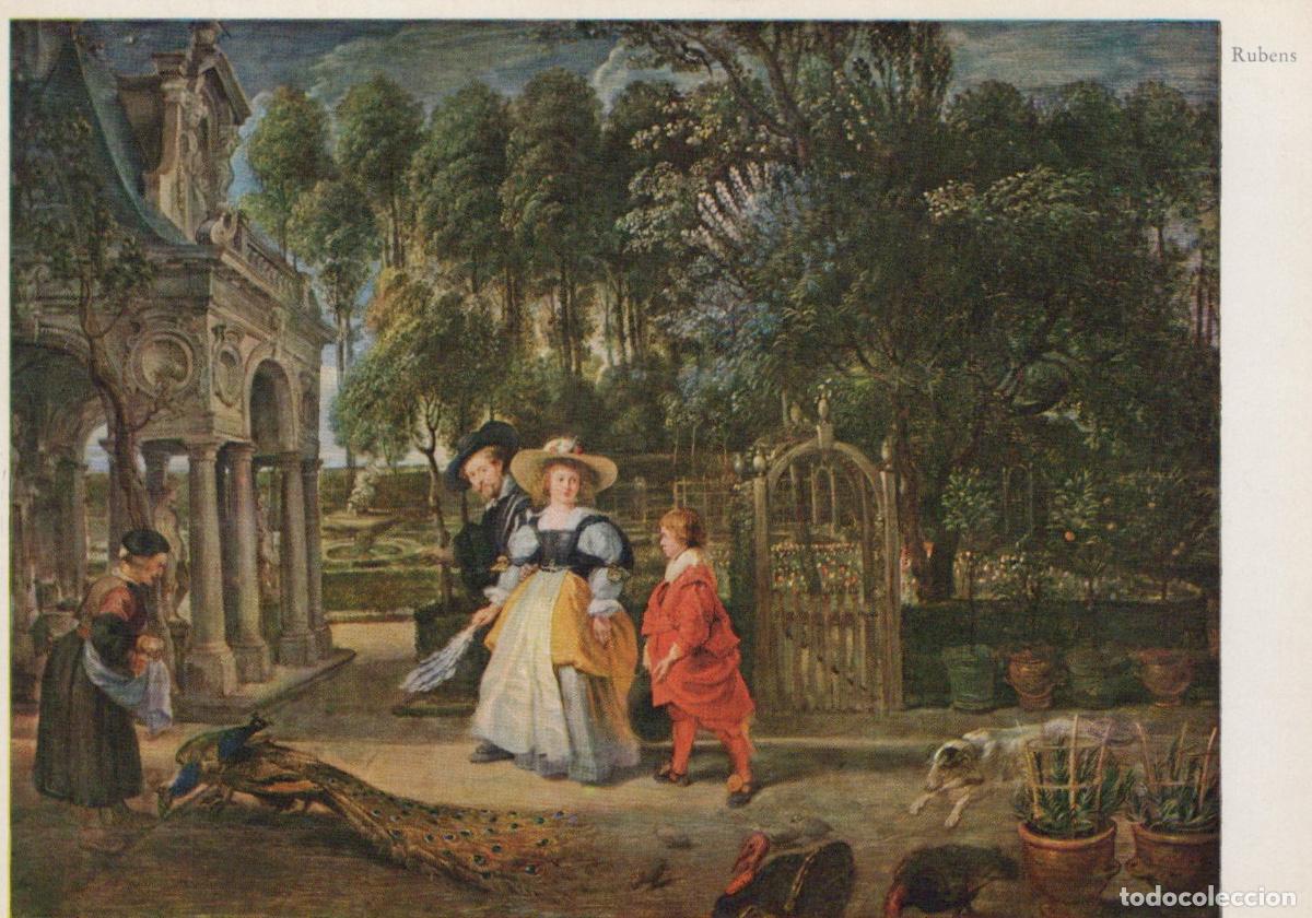 Postkarten: Germany Munich Peter Paul Rubens the Artist and His Second Wife Unposted *YAU943