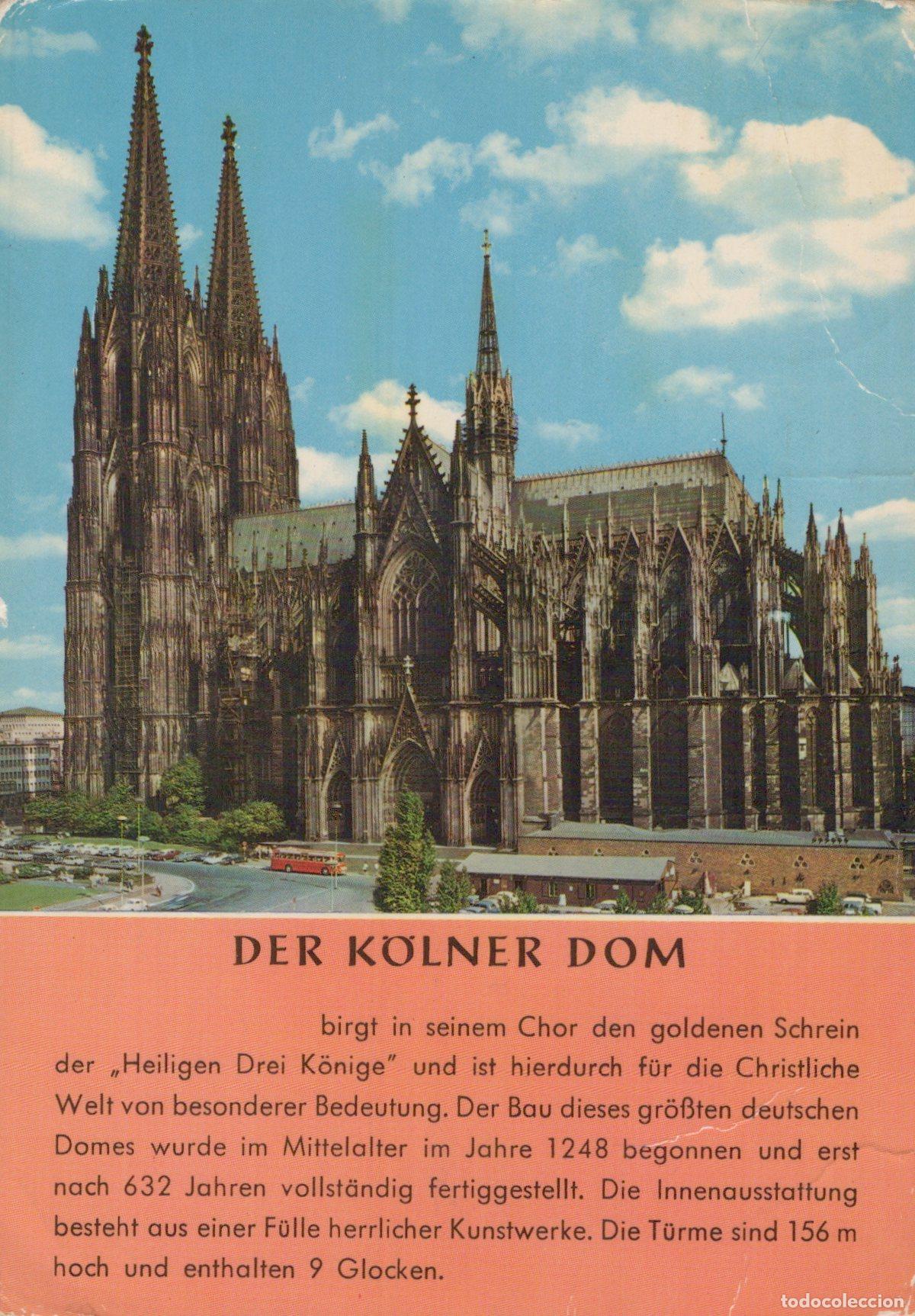 Postkarten: Germany Cologne Cathedral Gothic Architecture Unesco World Real Photo *YAT278
