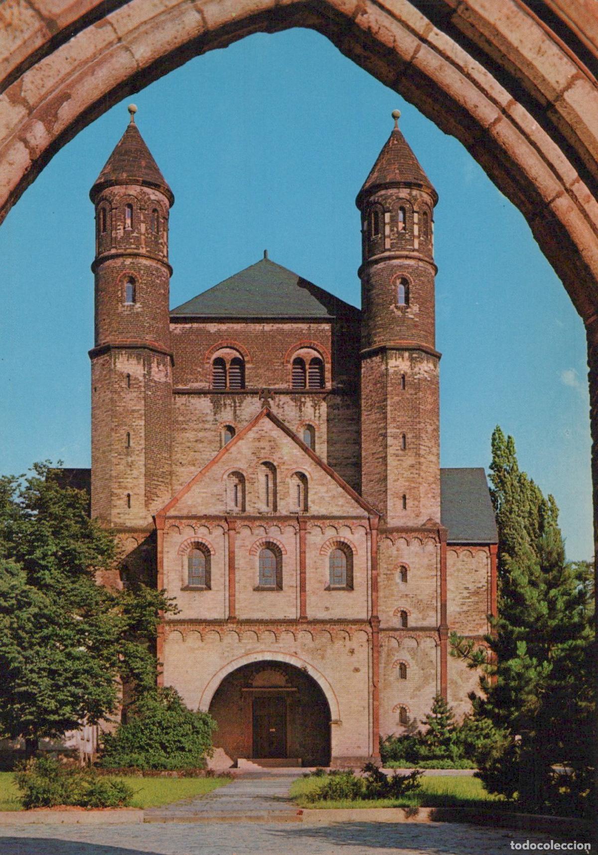 Postkarten: Germany Cologne St Pantaleon Church Romanesque Architecture Unposted *YAT287