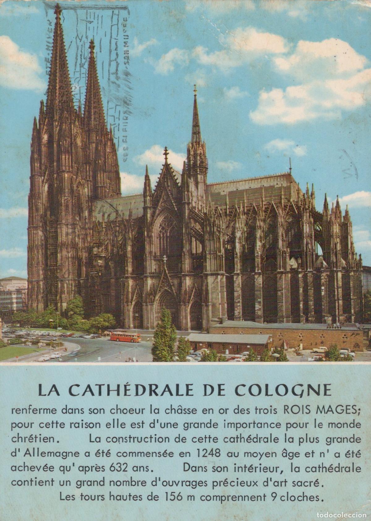 Cartes Postales: Germany Cologne Cathedral Gothic Architecture Historic Landmark *YAT302