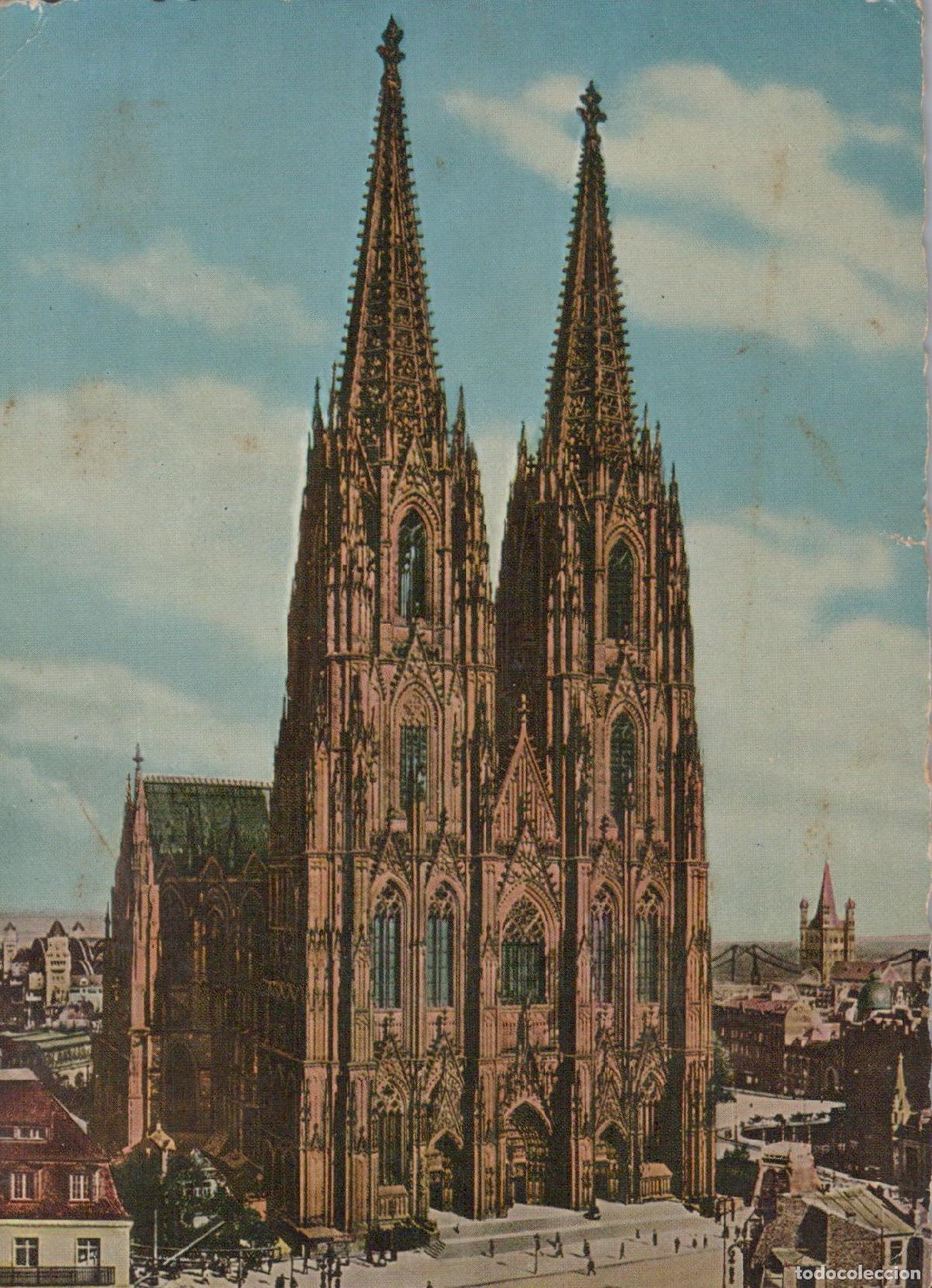 Cartes Postales: Germany Cologne Cathedral Gothic Architecture Historic Landmark *YAT204