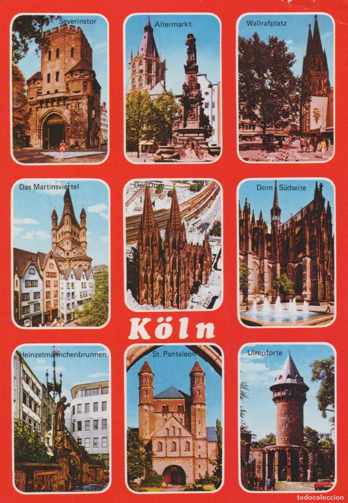 Cartes Postales: Germany Cologne Multi View Severinstor Altermarkt Dom St Pantaleon *YAT337