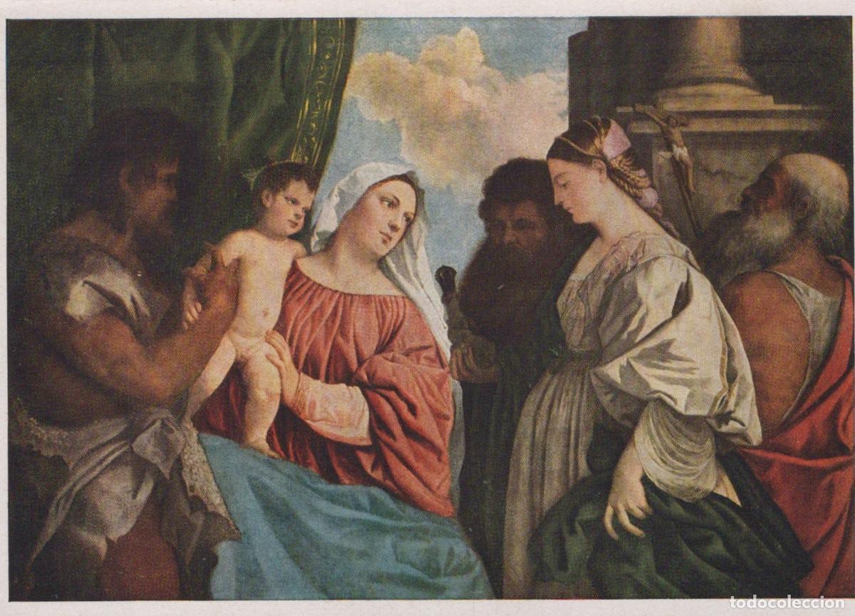 Cartes Postales: Germany Dresden Titian Maria mit Dem Kind und Vier Heiligen Unposted *YAU889