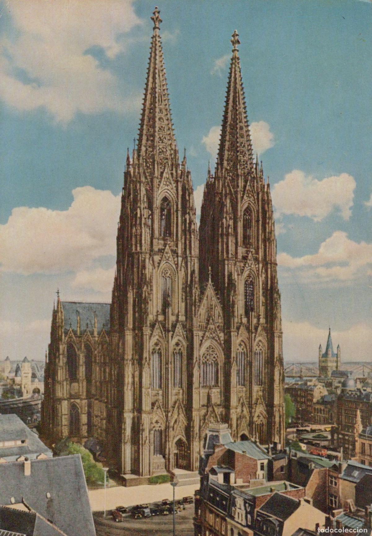Postcards: Germany Cologne Cathedral West Side Gothic Architecture Unposted *YAT224