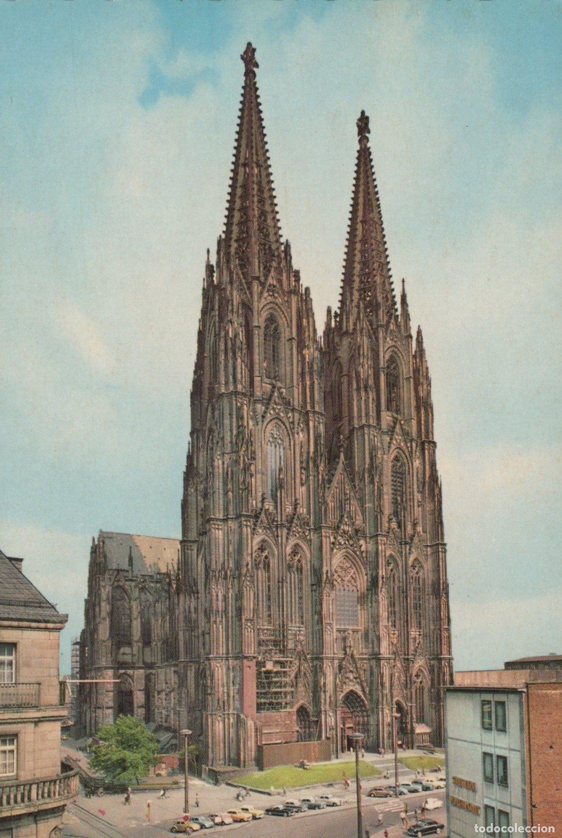 Cartes Postales: Germany Cologne Cathedral Gothic Architecture Cityscape 1960s *YAT238