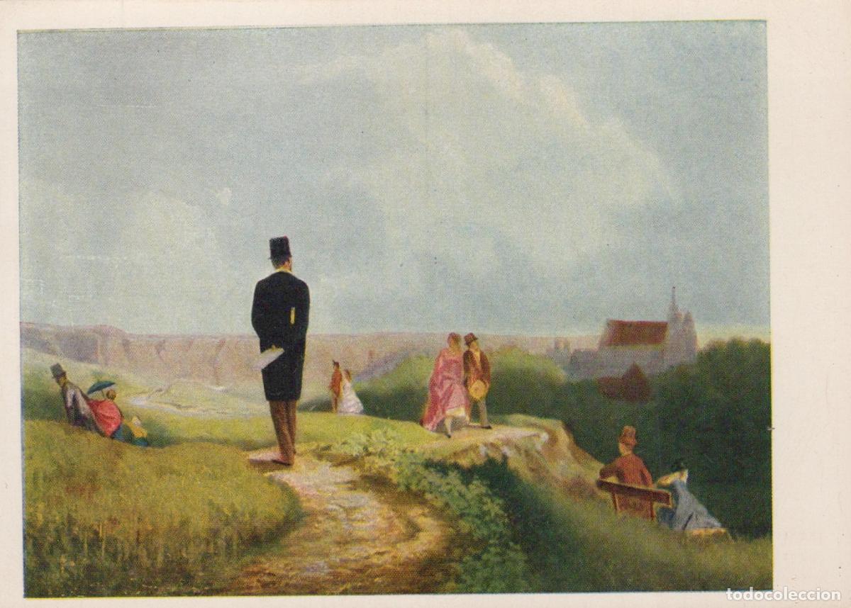 Postkarten: Germany Leipzig Carl Spitzweg the Bachelor Museum of Fine Arts Unposted *YAU944