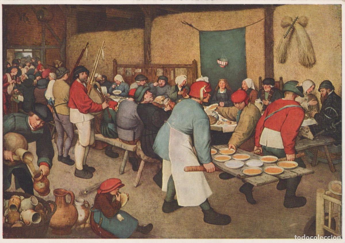 Postcards: Austria Vienna Peter Brueghel the Elder the Country Wedding Unposted *YAU960