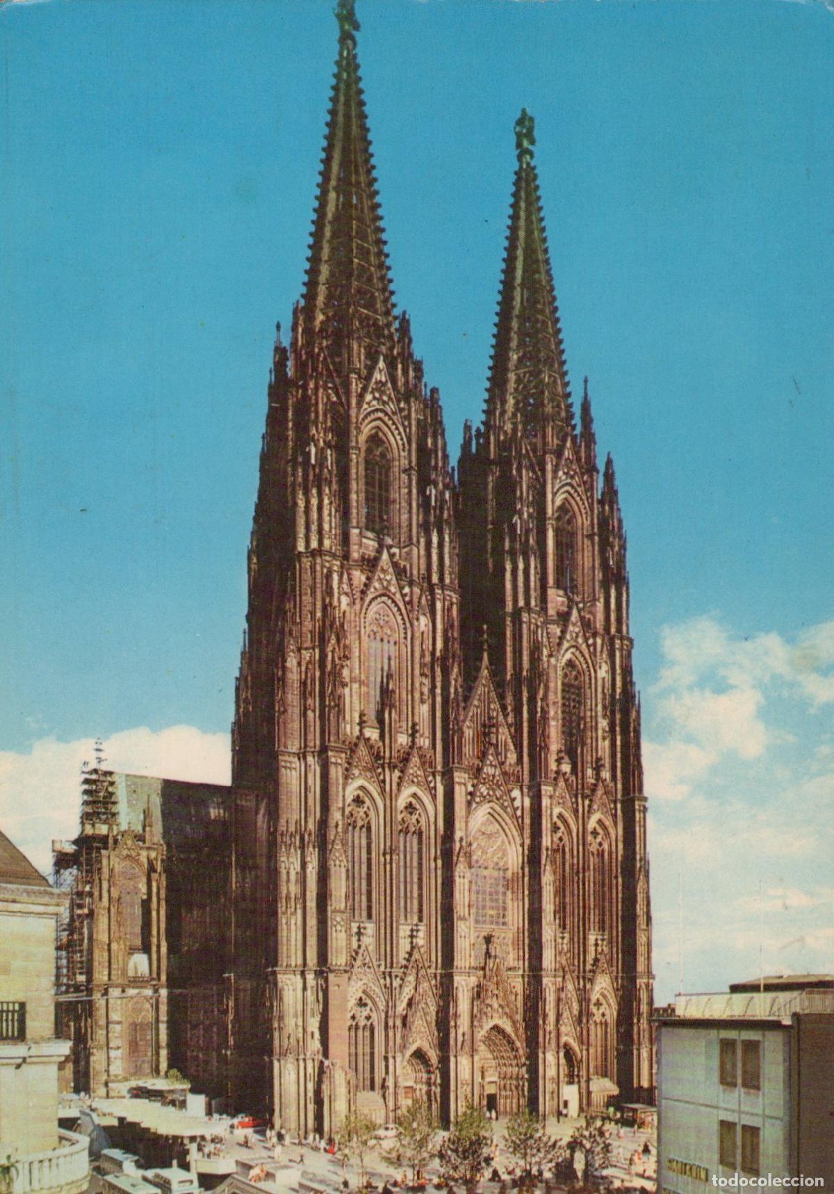 Postcards: Germany Cologne Cathedral Gothic Architecture Historic Landmark *YAT338