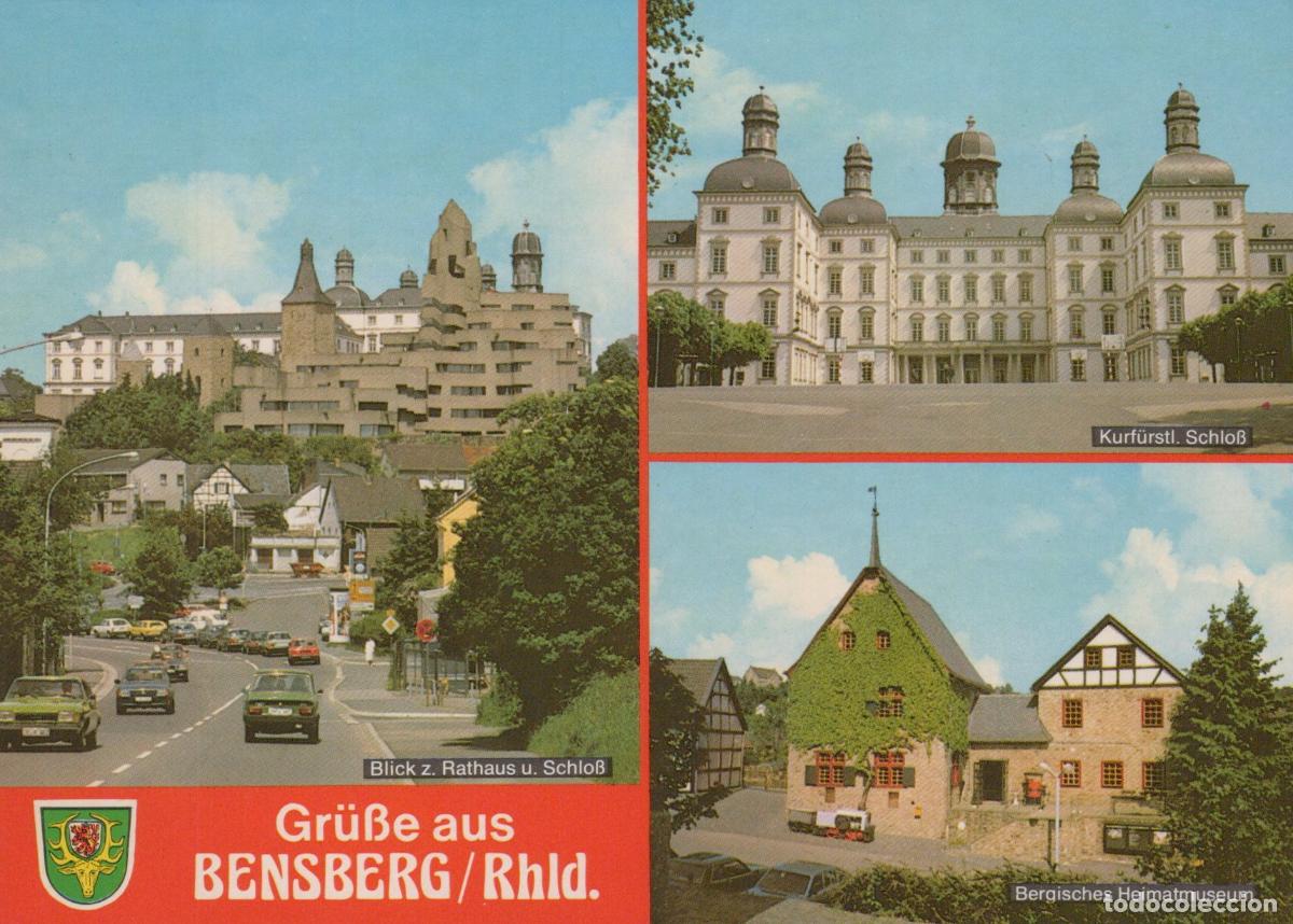 Postales: Germany Bensberg Schloss Rathaus Bergisches Heimatmuseum Multi Unposted *YAT560