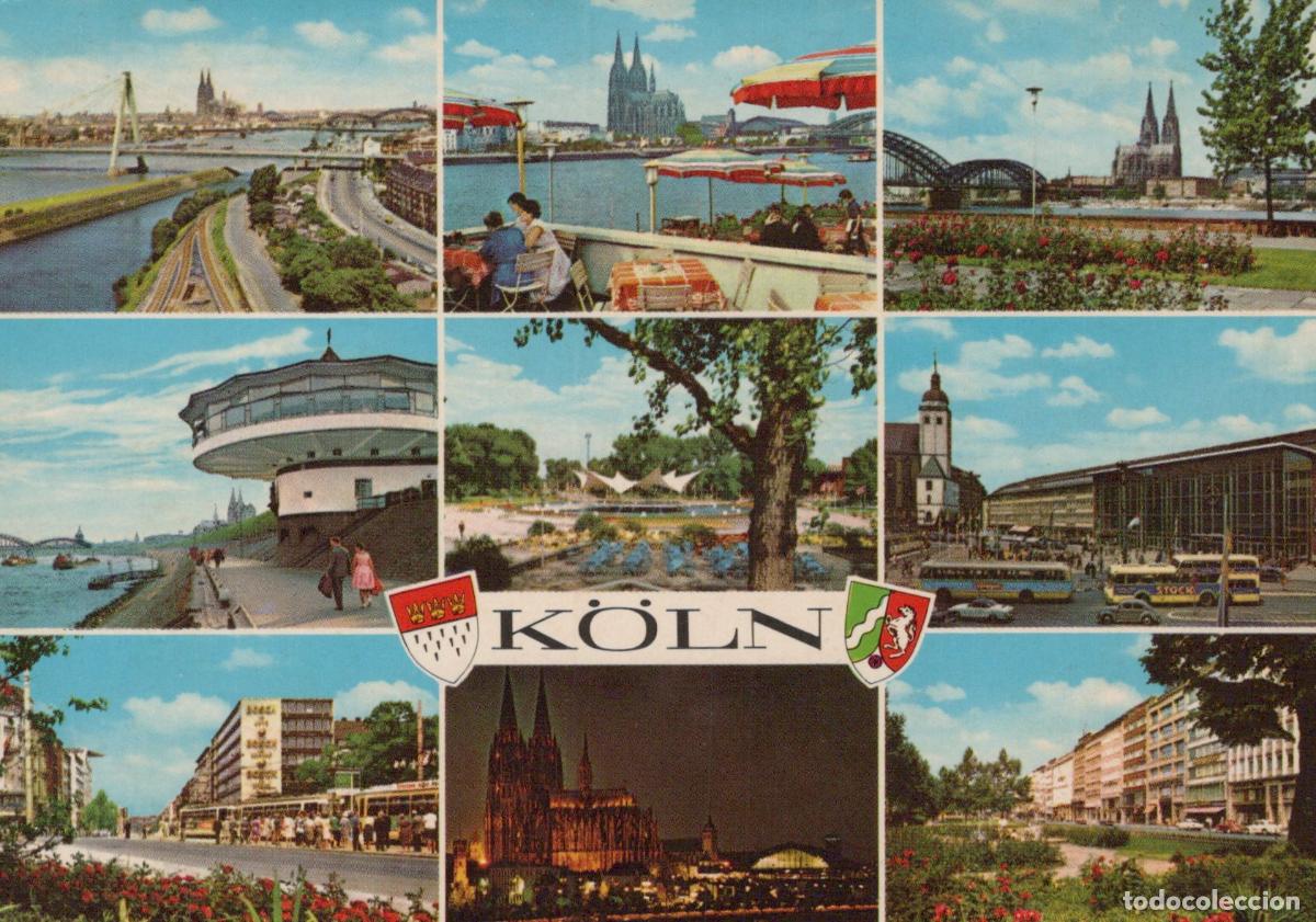 Postales: Germany Cologne Multi View With City Scenes and Cathedral *YAT585