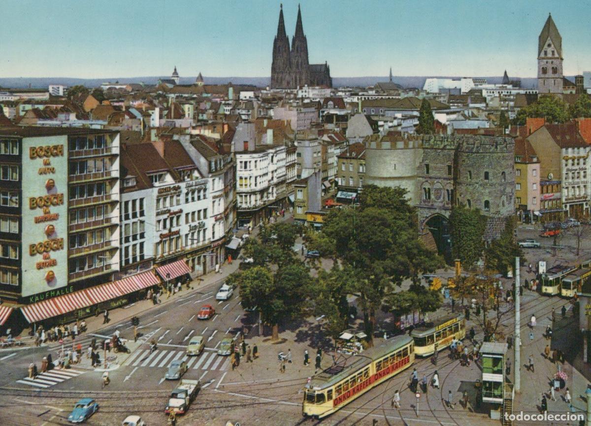 Postales: Germany Cologne Hahnen Gate Rudolfplatz With Cathedral View Unposted *YAT487
