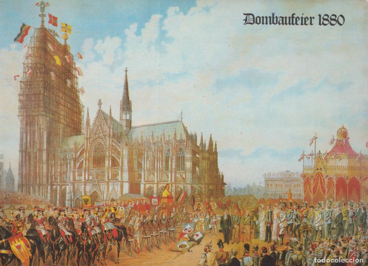Postkarten: Germany Cologne Cathedral Dombauefeier 1880 Construction Unposted *YAT645