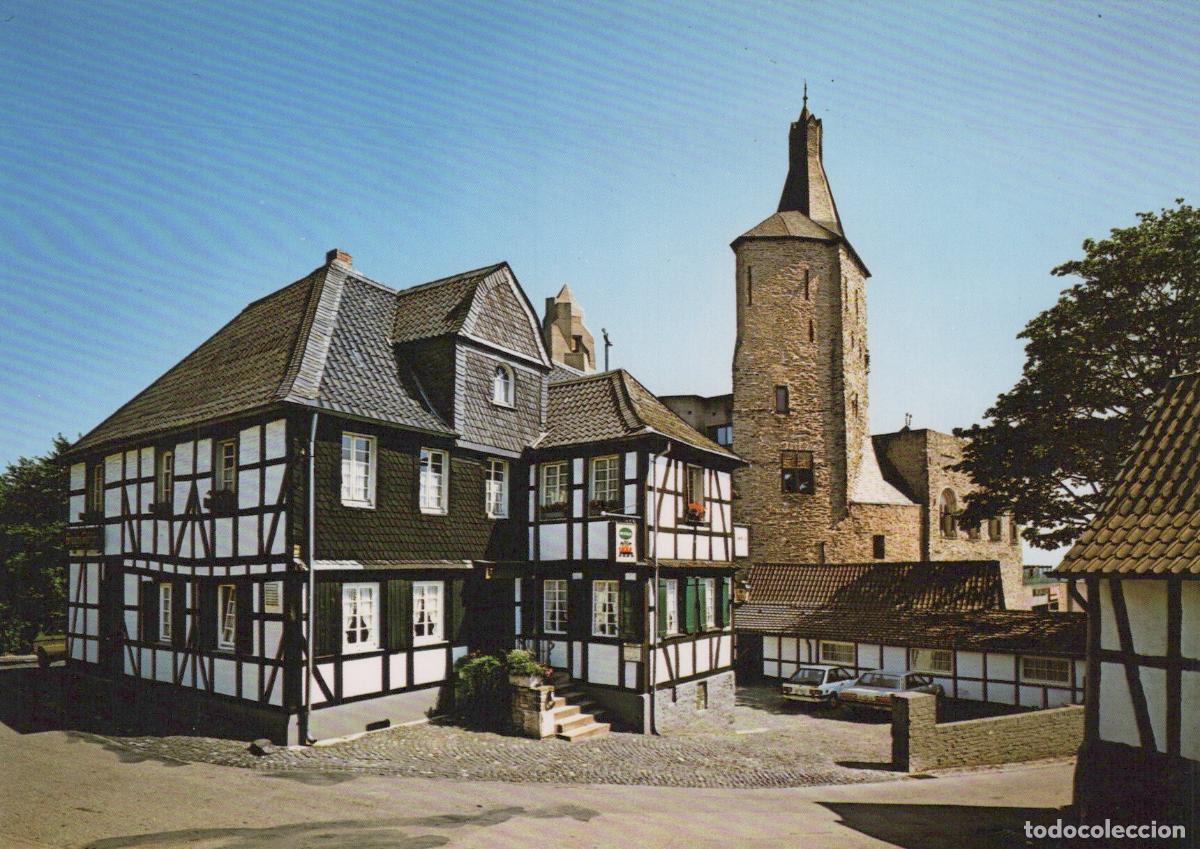 Postcards: Germany Bergisch Gladbach Bensberg Old Corner With New Town Unposted *YAT562