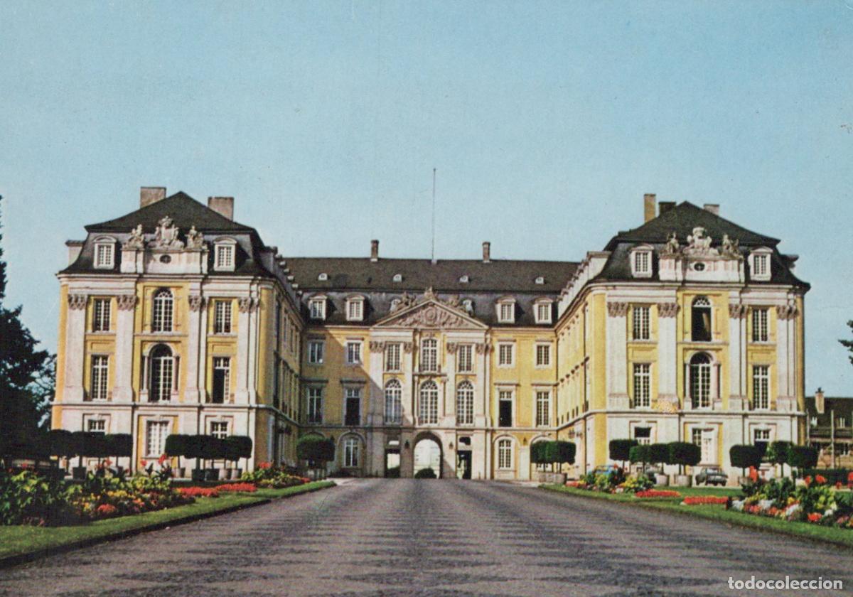 Postcards: Germany Br&uuml;hl Augustenburg Palace Baroque Architecture Historic Unposted *YAT695