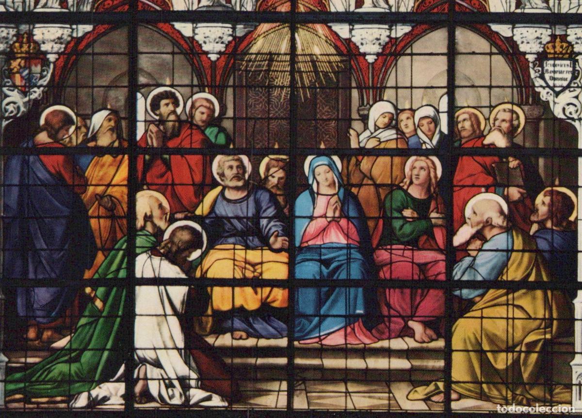 Postcards: Germany Cologne Cathedral Stained Glass Window the Miracle of Unposted *YAT647