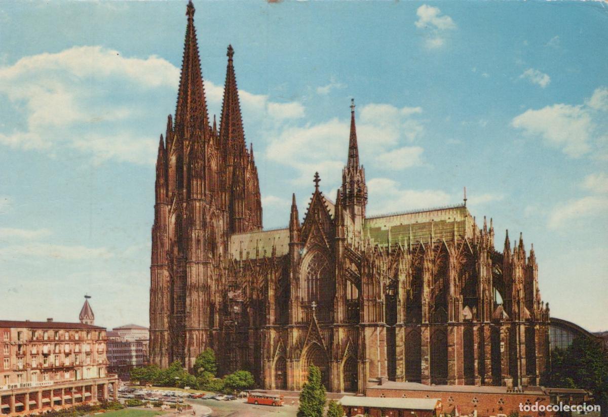 Cartes Postales: Germany Cologne Cathedral Southern Side Architecture Vintage *YAT682