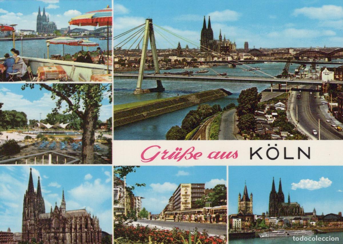Cartes Postales: Germany Cologne Cathedral Rhine River Bridges City Views Unposted *YAT805