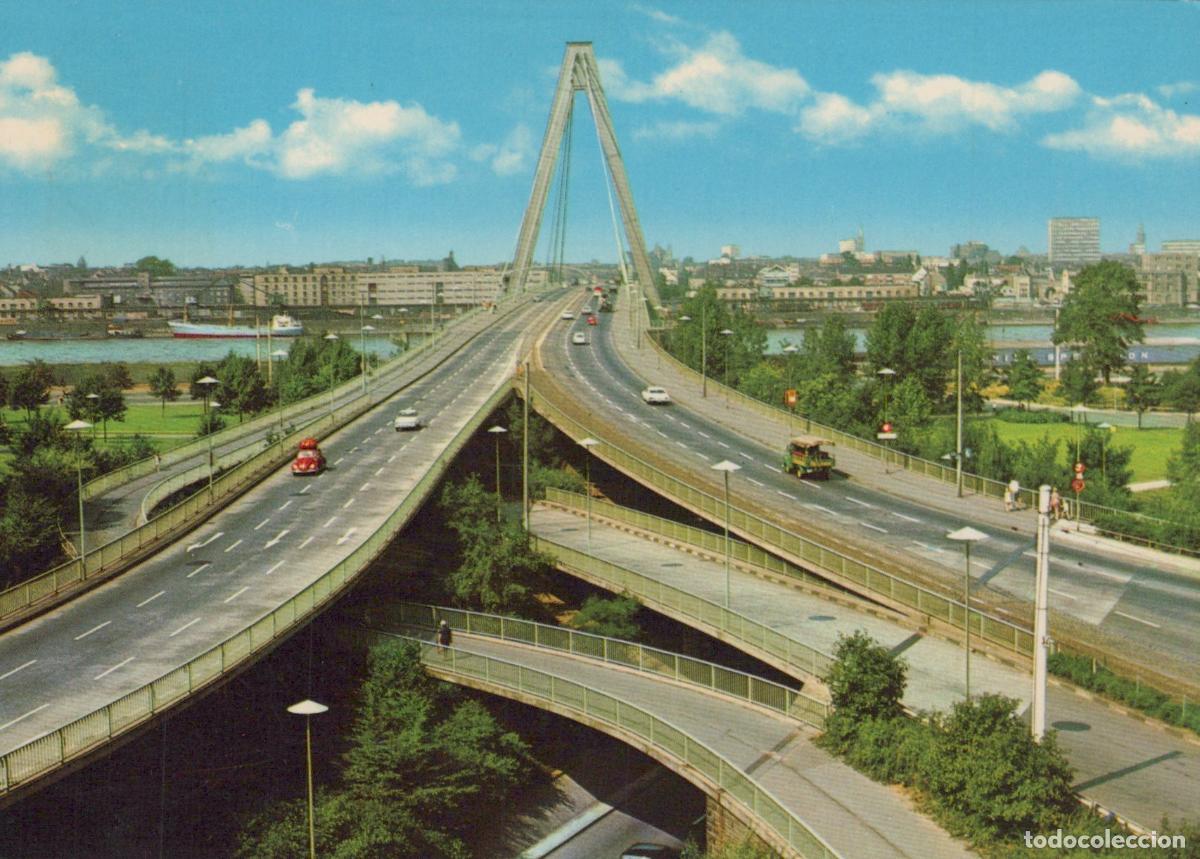 Postcards: Germany Cologne Severinsbr&uuml;cke Bridge and Interchange in *YAT875