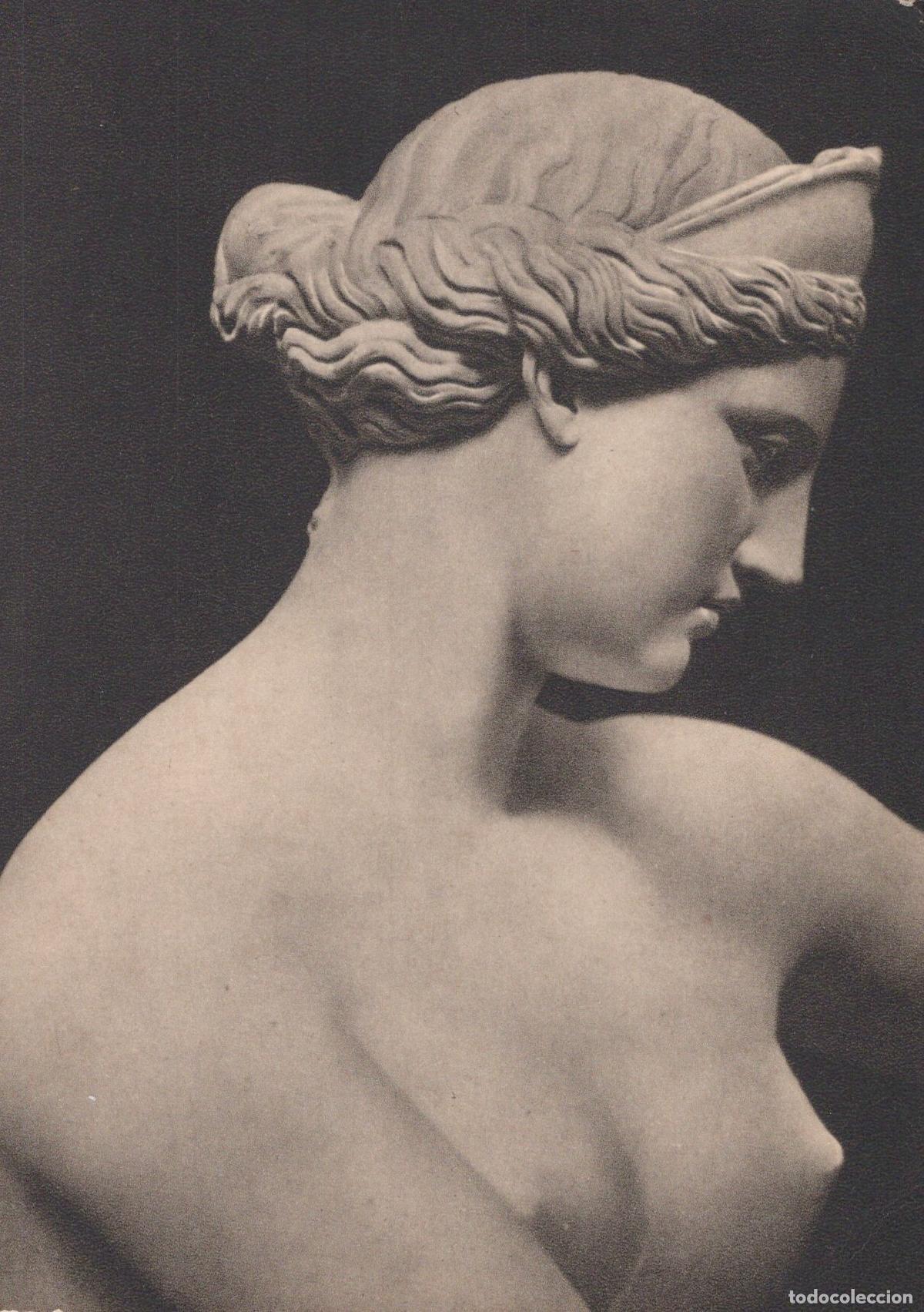 Postcards: Italy Naples Venus of Capua Marble Statue Museum Ancient Greek Unposted *YAT935