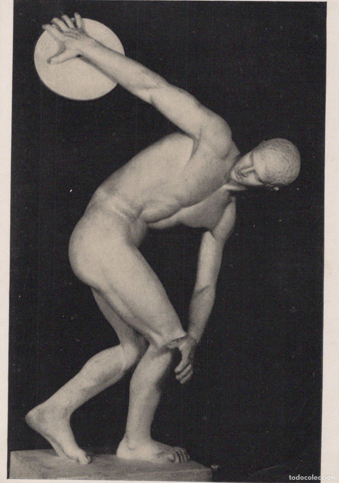 Postcards: Italy Rome Discobolus Palazzo Massimo Unposted *YAT945