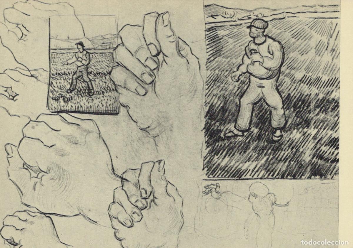 Postais: Netherlands Amsterdam Vincent van Gogh Six Hands and Two Sowers Unposted *YAT965