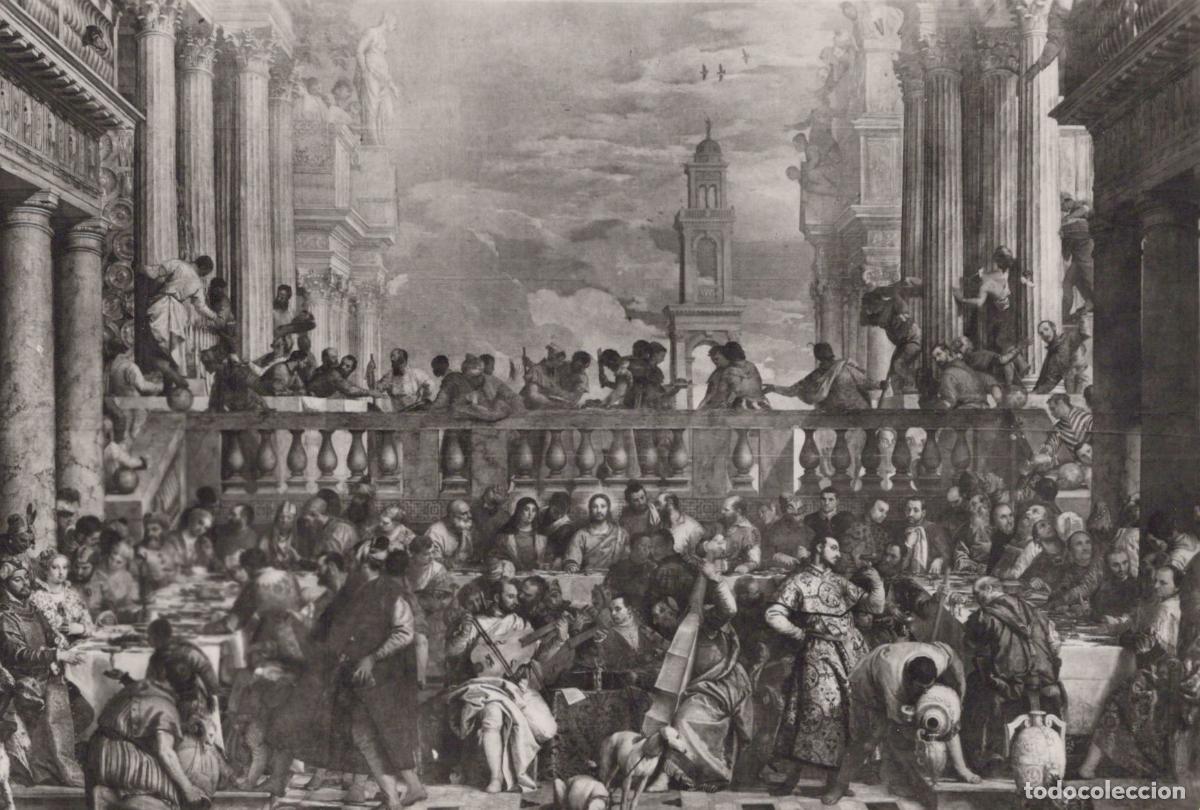 Postales: France Paris Veronese Paul the Wedding At Cana Real Photo Unposted *YAT970
