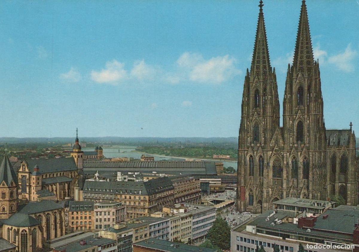 Postales: Germany Cologne Cathedral Dom Rhine River Cityscape Architecture *YAT867
