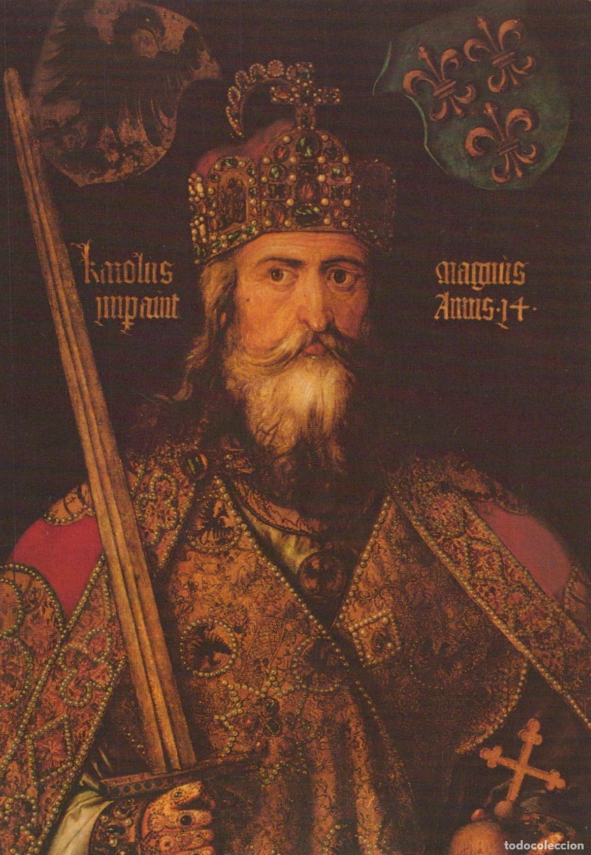 Postcards: Germany Nuremberg Albrecht D&uuml;rer Charlemagne Painting Unposted *YAU014