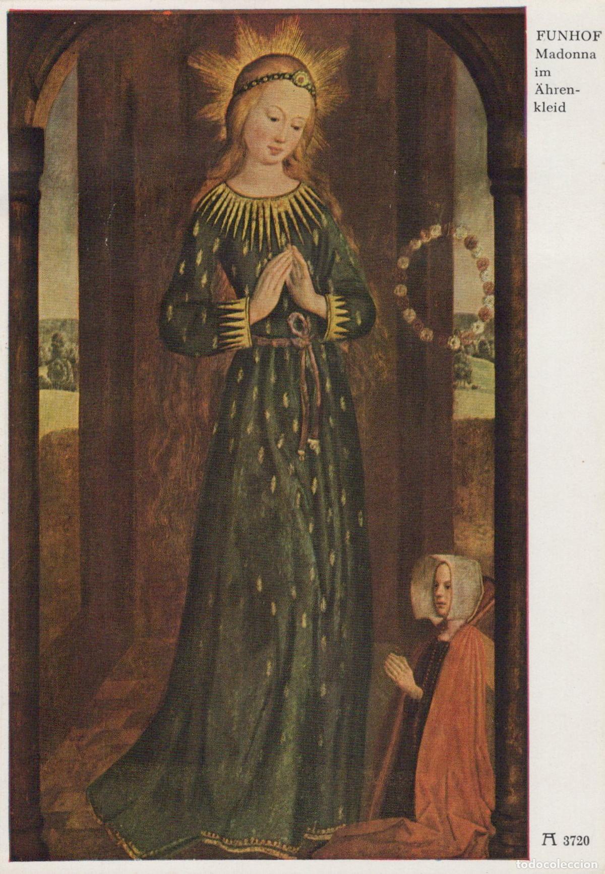 Postais: Germany Munich Hinrik Funhof Madonna in Ahrenkleid Religious Unposted *YAU016